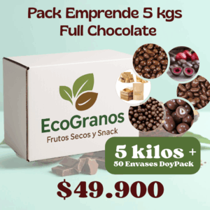 5 kgs Pack Emprende FULL CHOCOLATE!
Emprende con dulzor 🩷