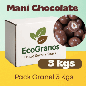 💜3 kgs MANÍ CHOCOLATE GRANEL