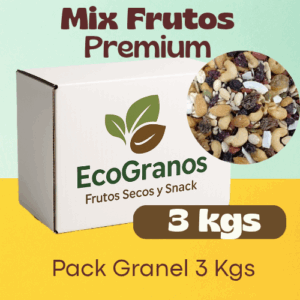 3 kgs MIX FRUTOS PREMIUM GRANEL