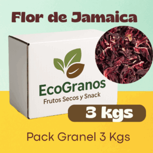 3 kgs FLOR DE JAMAICA GRANEL 🌸