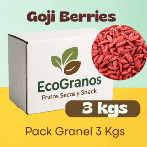 3 kgs GOJI DESHIDRATADO GRANEL