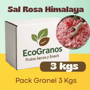 3 kgs SAL ROSADA DEL HIMALAYA GRANEL