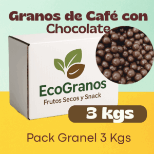 ☕ 3 kgs GRANOS DE CAFÉ CON CHOCOLATE GRANEL