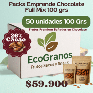 PACK EMPRENDE FULL CHOCOLATE  100 grs