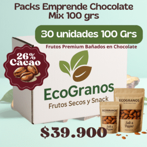 PACK CHOCOLATE EMPRENDE 100grs.